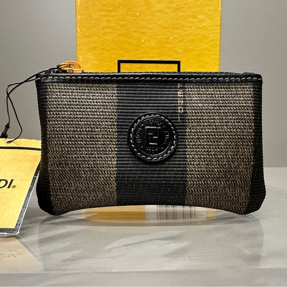 FENDI coin case penguin key ring, LIKE NEW CONDITION “ with